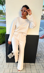 Saturday Errands Taupe Jogger Set