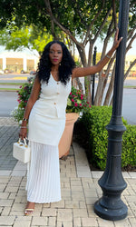 Sevyn WHITE Skirt Set