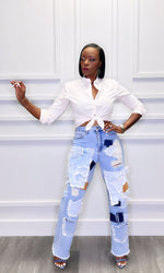 Patch Me Up Distressed Jeans