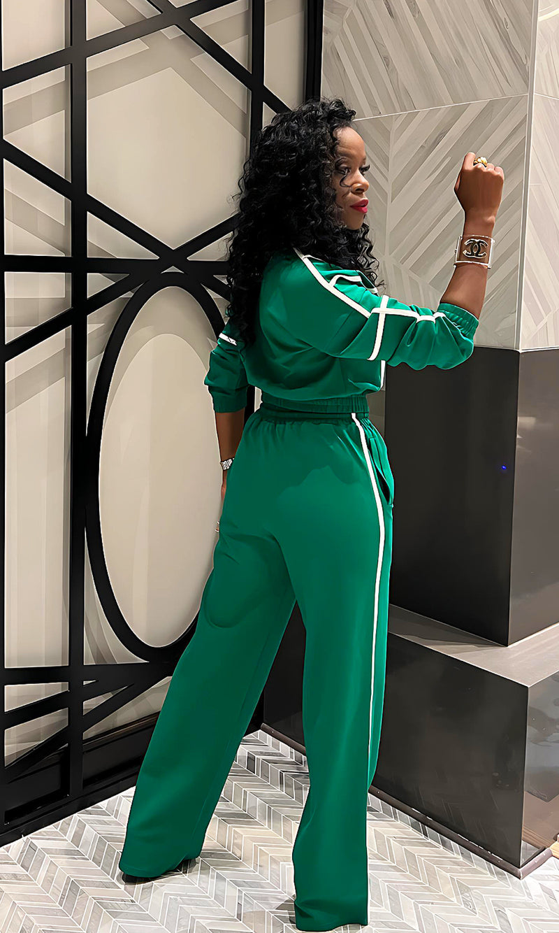 Tandy GREEN Jogger Set