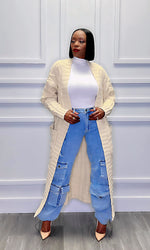Chasetin* Cargo Denim Jean Pants