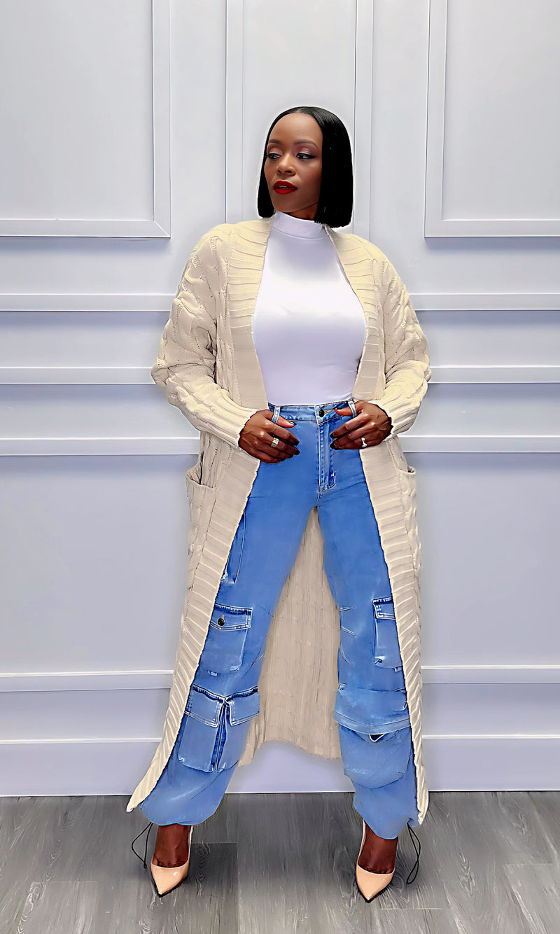 Chasetin* Cargo Denim Jean Pants