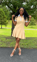 Myeisha Mocha Tennis Dress