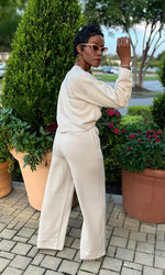 Saturday Errands Taupe Jogger Set