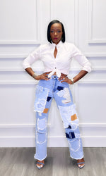Patch Me Up Distressed Jeans