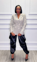 Paula Plaid Blazer