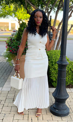 Sevyn WHITE Skirt Set