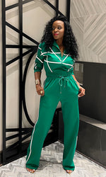Tandy GREEN Jogger Set