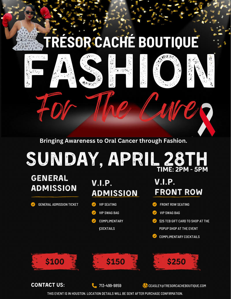 FASHION FOR THE CURE EVENT: 4/28/24