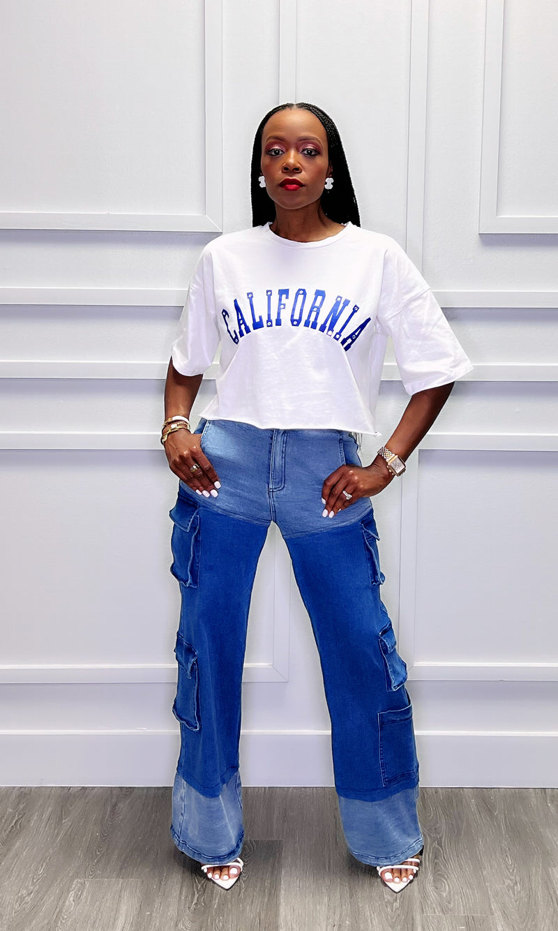 California Love Crop Top