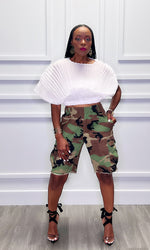 Camouflage Cargo Shorts