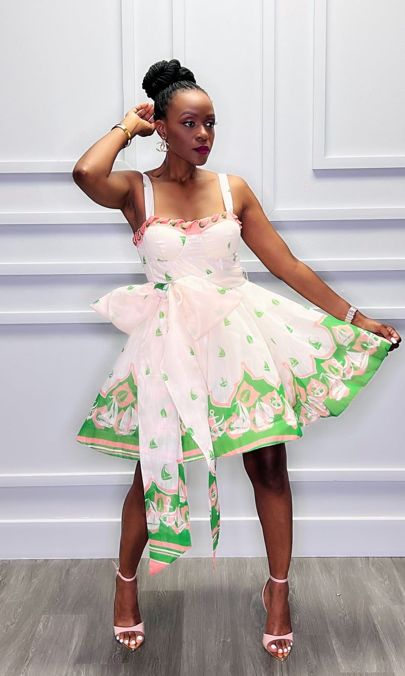 A Lil Sass Tea Party Dress:FINAL SALE