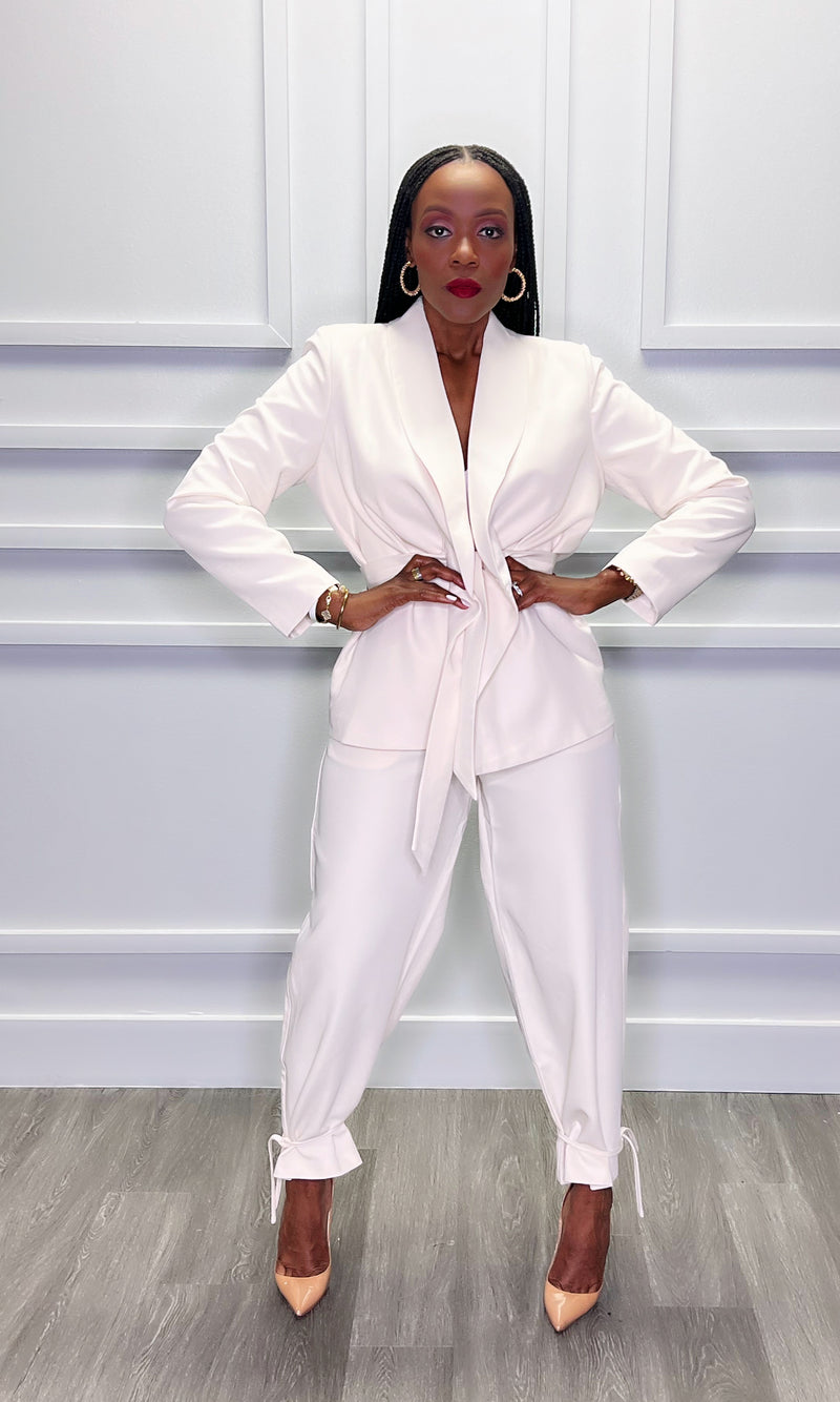 Nicole Ivory Suit