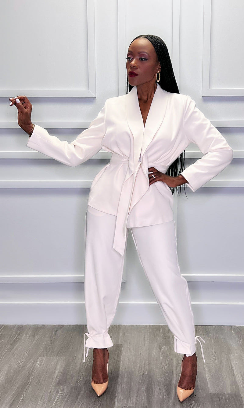 Nicole Ivory Suit