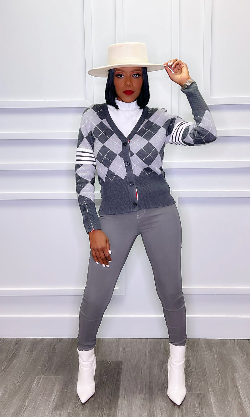 Grey Skinny Jeans:FINAL SALE