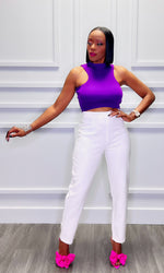 Alicia White Highwaist Ankle Pants