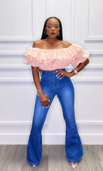 Heather High Waist Jeans:FINAL SALE